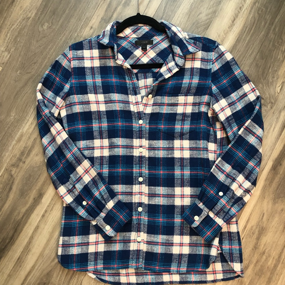 J.Crew Flannel Button Down